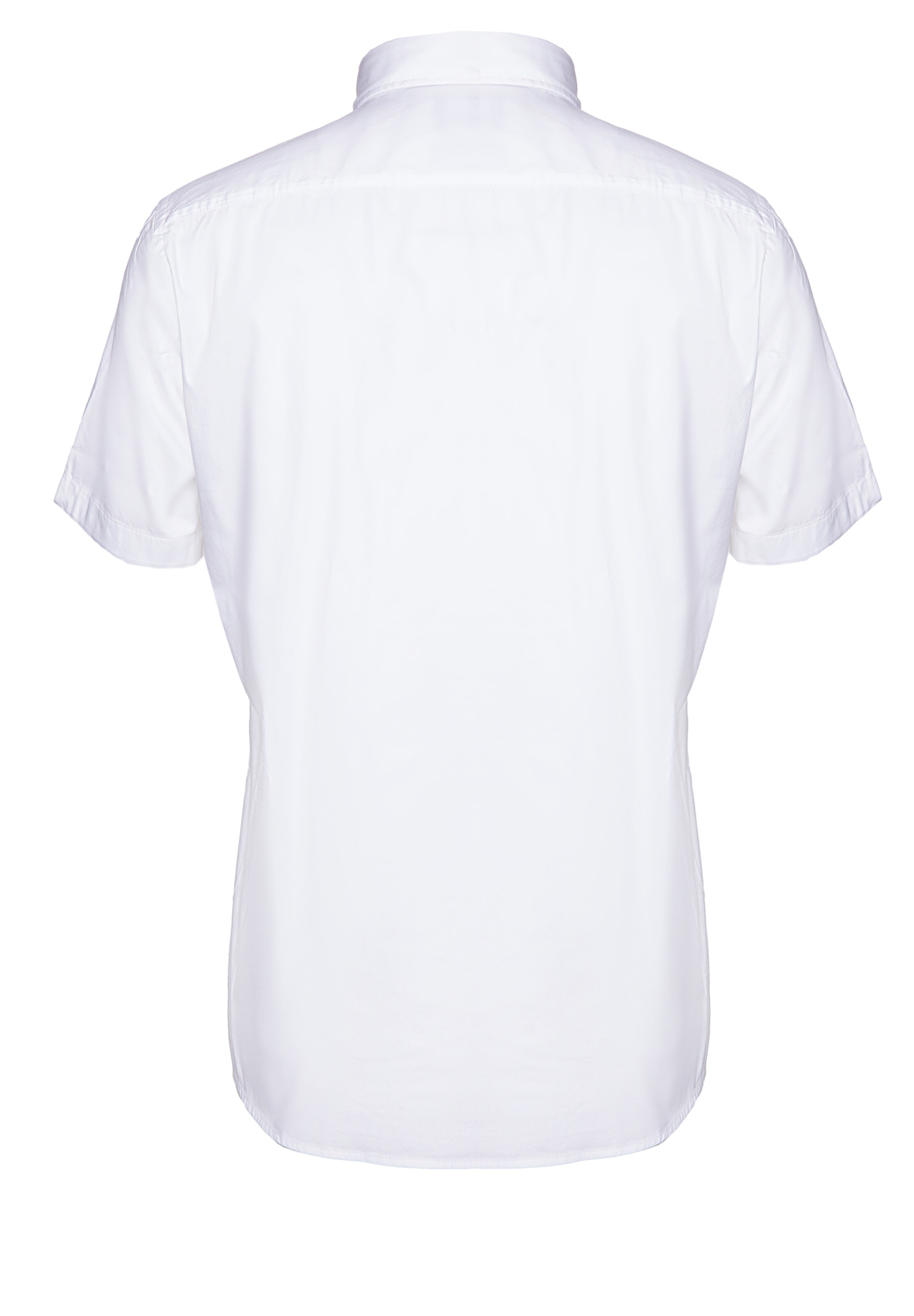 BOSS Slim Fit Hemd 'H-Roan' in Weiß