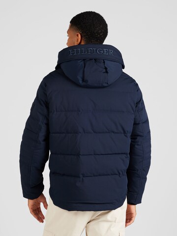 TOMMY HILFIGER Winterjacke in Blau