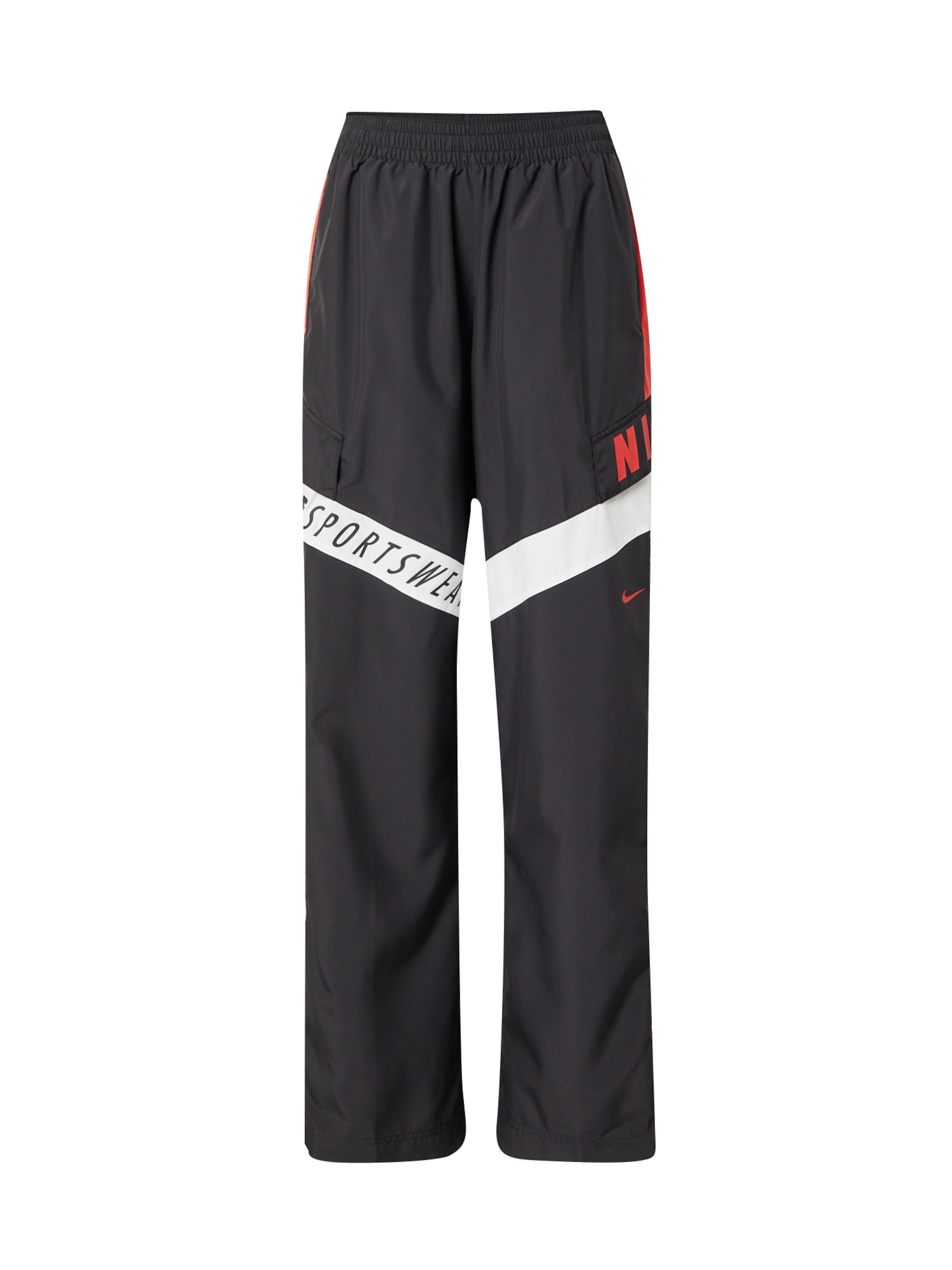 Nike Sportswear Hlače | črna barva: sprednja stran