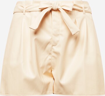 Missguided Plus Loosefit Shorts in Beige: predná strana