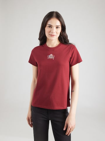 sarkans LEVI'S ® T-Krekls 'THE PERFECT': no priekšpuses