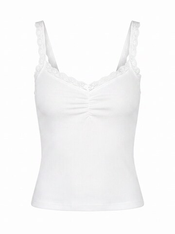 Hiccup Tanktops & Camis in Weiß: Vorderseite