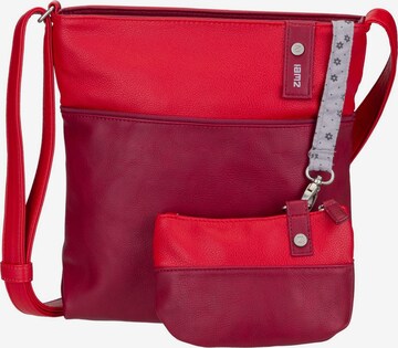 ZWEI Crossbody Bag ' Jana J10 ' in Red