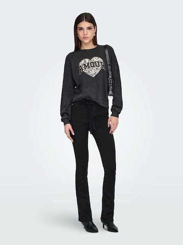 ONLY Суичър 'ONLLAUREN' в черно