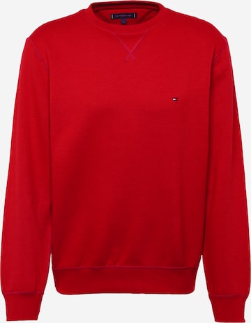 Felpa 'Essential' di TOMMY HILFIGER in rosso: frontale