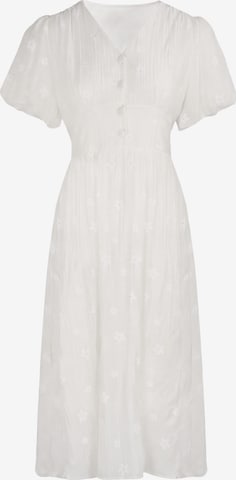 IZIA - Vestido en blanco: frente