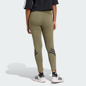 ADIDAS SPORTSWEAR Skinny Sports trousers 'Future Icons' in Green