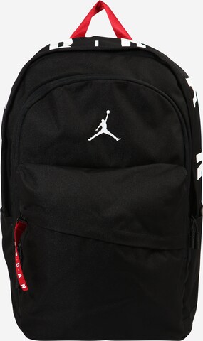 Jordan Backpack 'JAN AIR PATROL' in Black: front