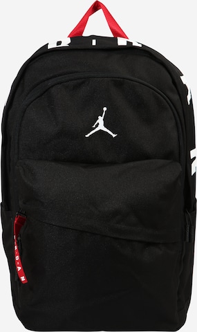 Jordan Backpack 'JAN AIR PATROL' in Black: front