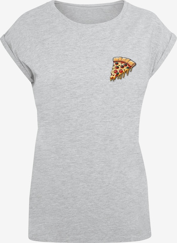 T-shirt 'Pizza Comic' Merchcode en gris : devant