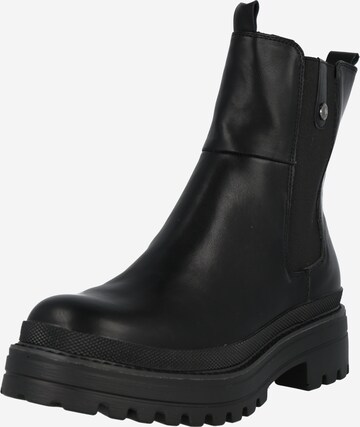 Refresh Chelsea Boots in Schwarz: predná strana