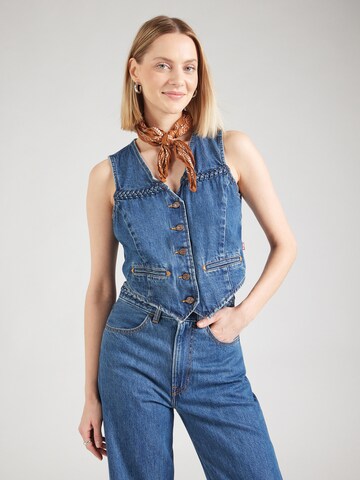 LEVI'S ® Anzugweste in Blau: Vorderseite