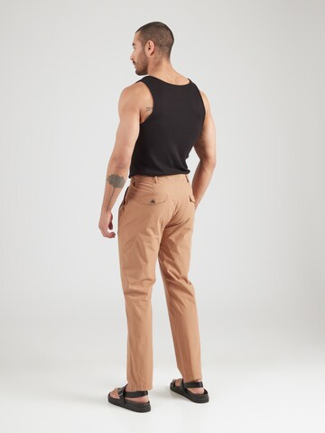 Regular Pantaloni cutați de la La Martina pe maro: spate