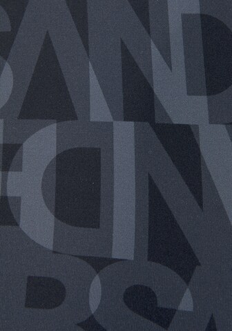 Elbsand Triangel Bikinitop in Schwarz