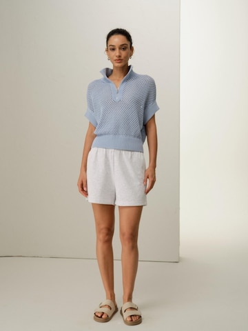 Lilysilk Klederdracht shirt in Blauw