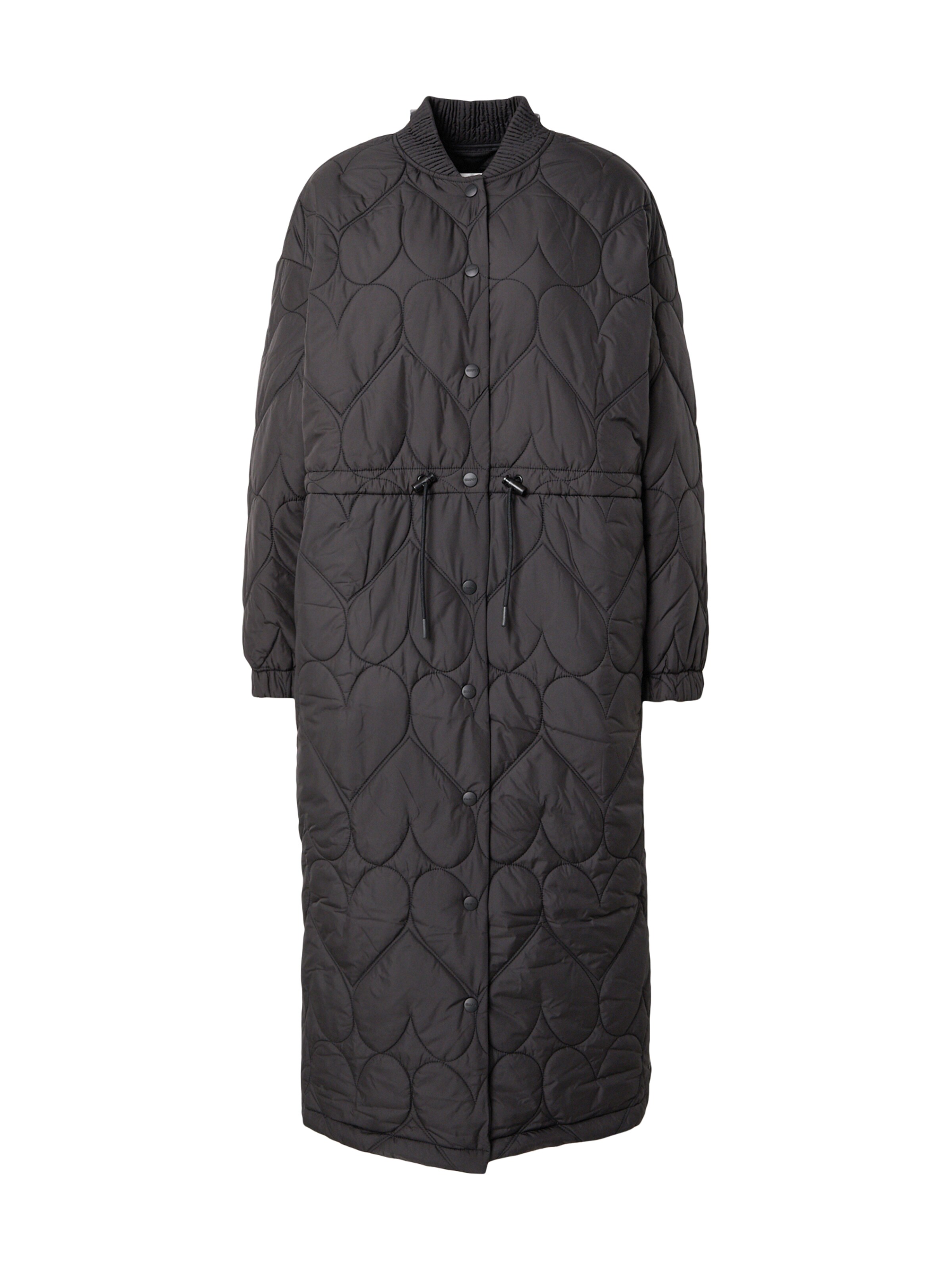 Palton de primăvară-toamnă 'Skippy' de la Fabienne Chapot pe negru: față