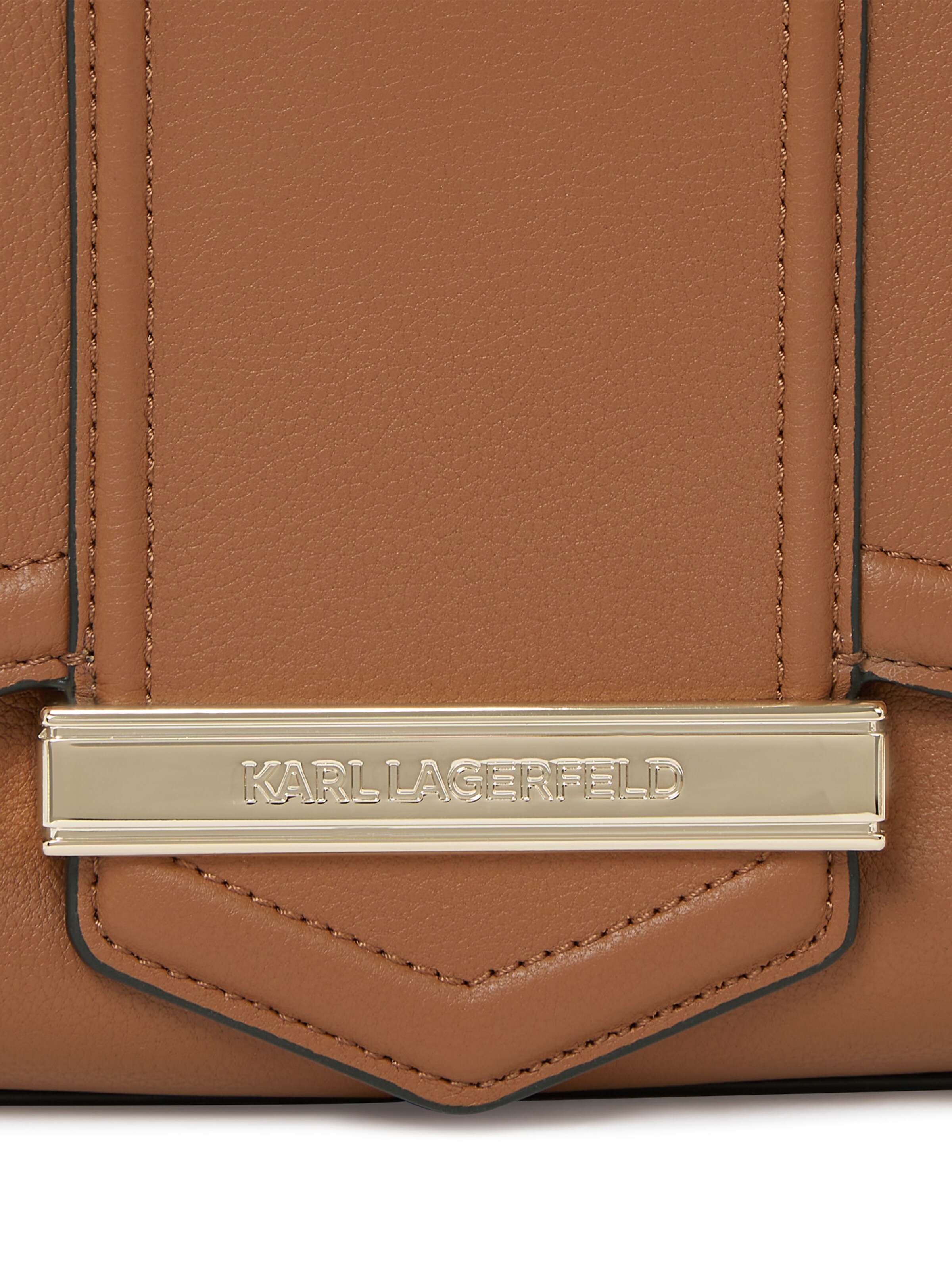 Karl Lagerfeld Torba na ramię 'Nova' w kolorze brązowy