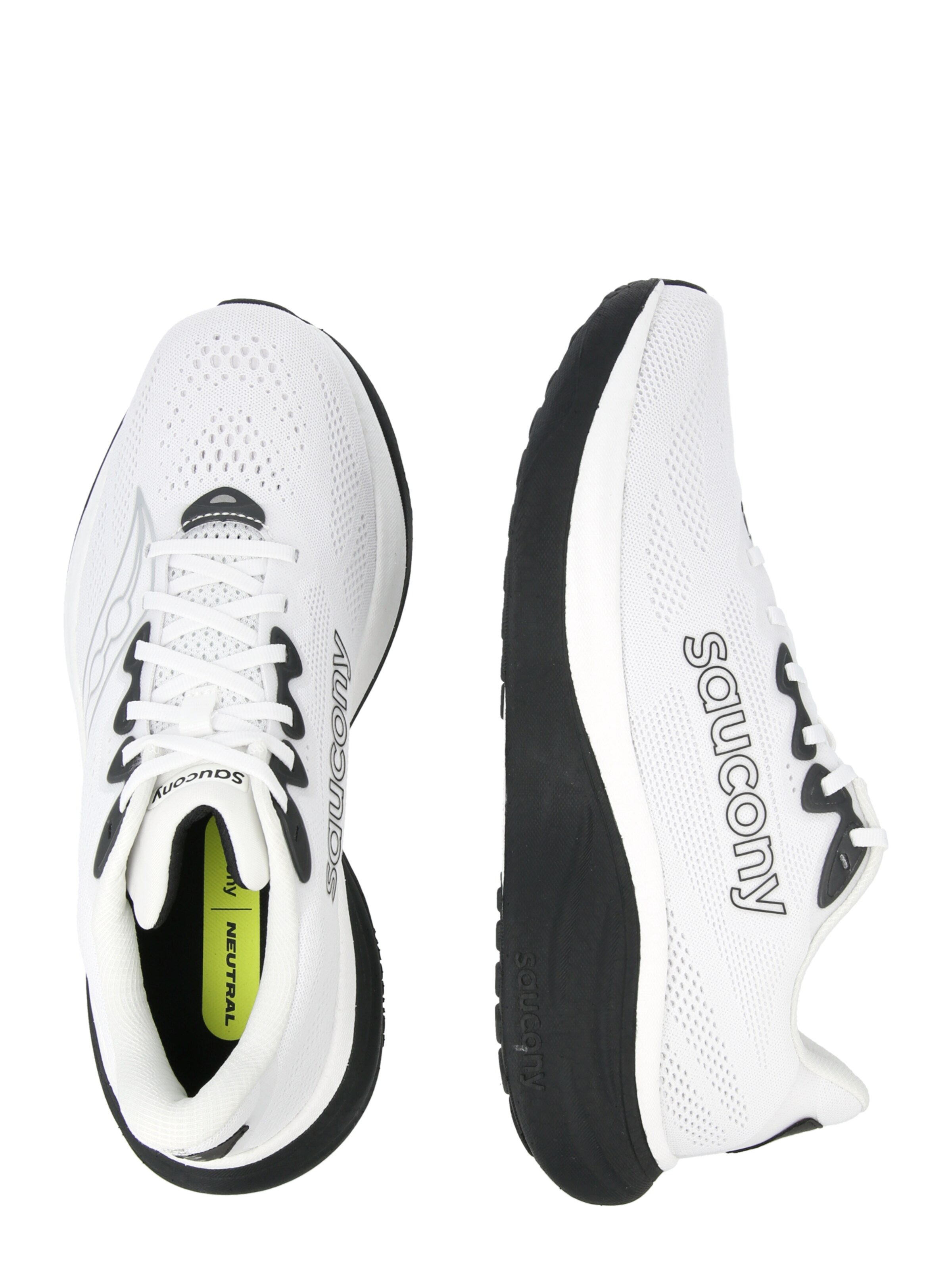 saucony Běžecká obuv 'RIDE 19' – bílá