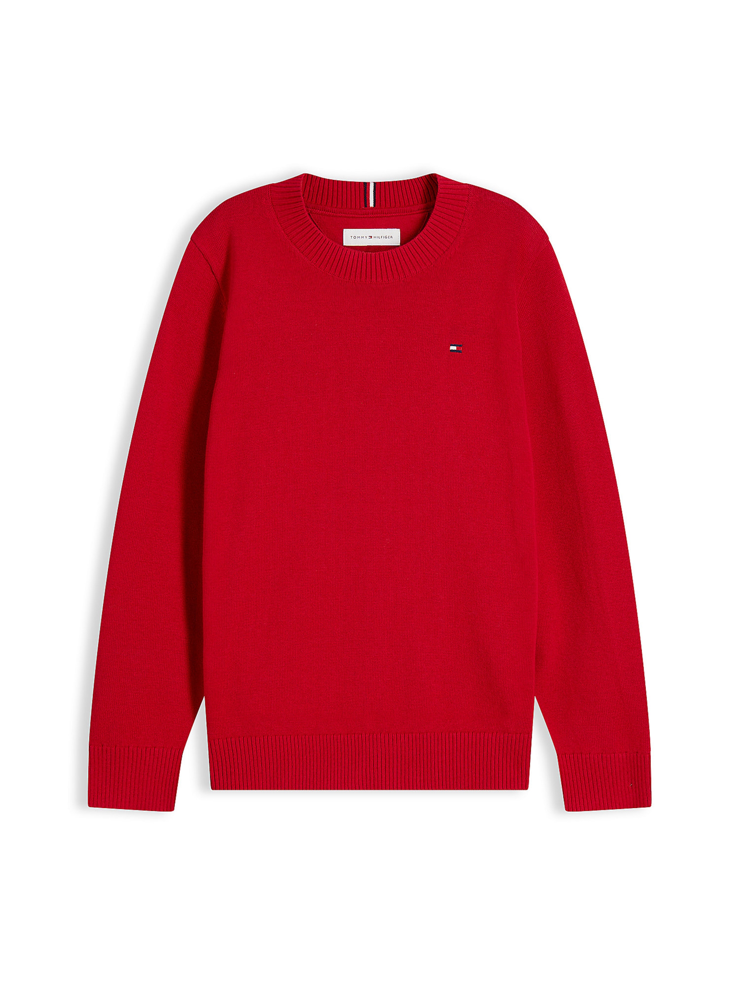 TOMMY HILFIGER Pullover in Rot: Vorderseite