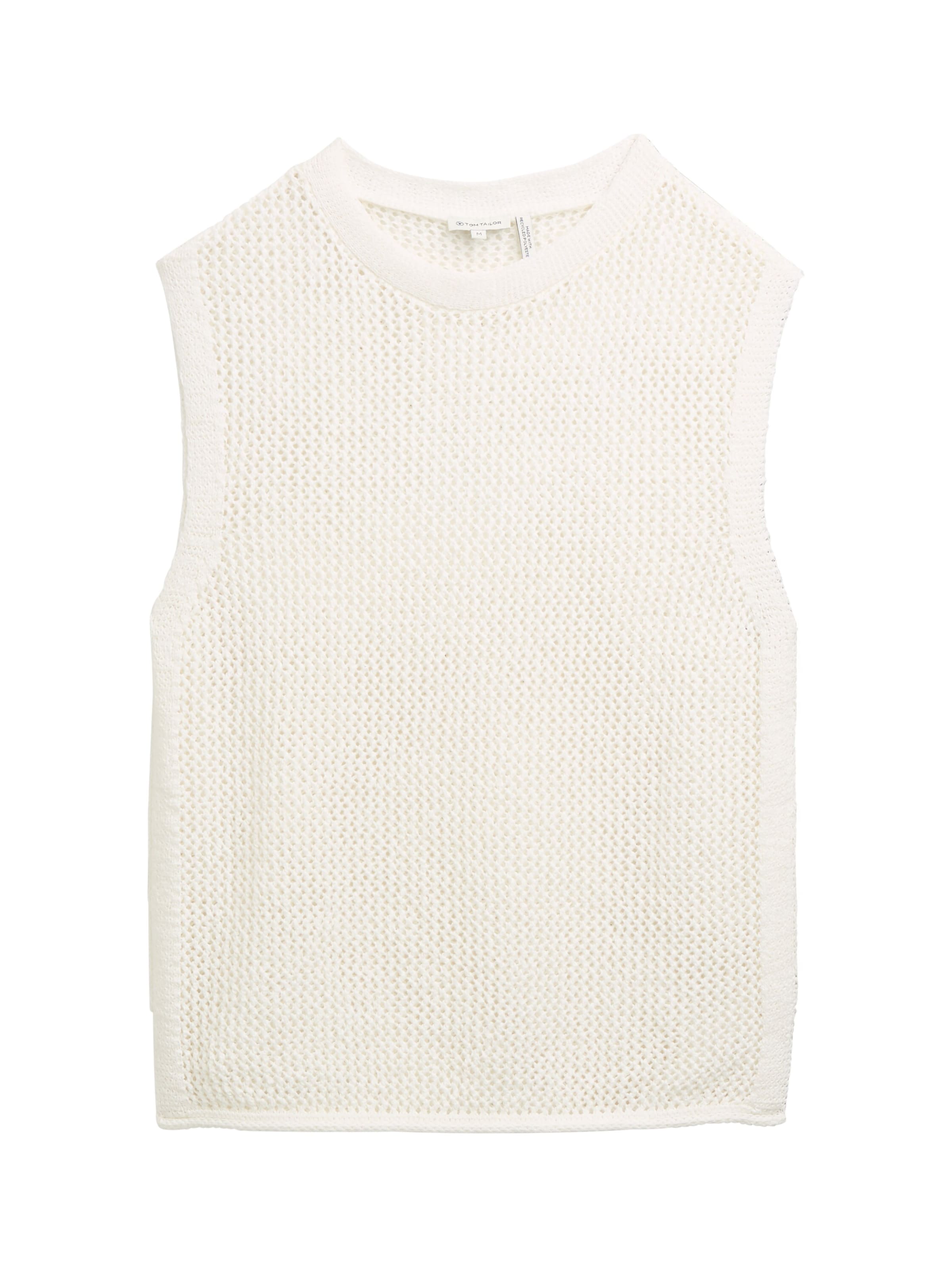 TOM TAILOR Pullunder in Beige: Vorderseite