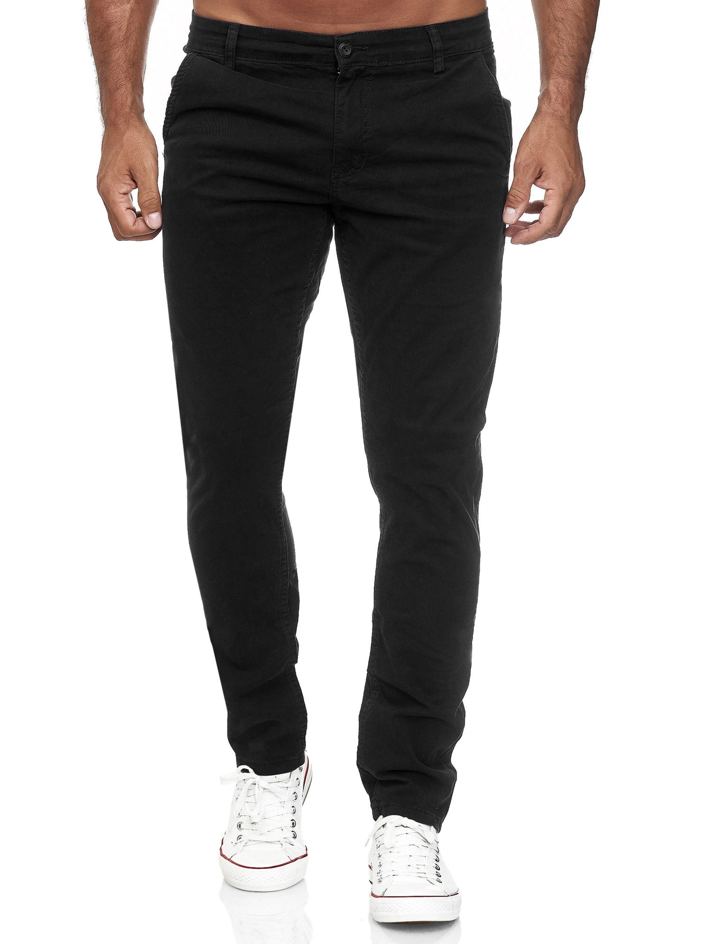 Tazzio Chino Pants '19530' in Black: front