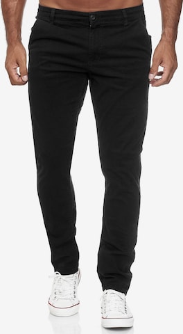 Tazzio Chino Pants '19530' in Black: front