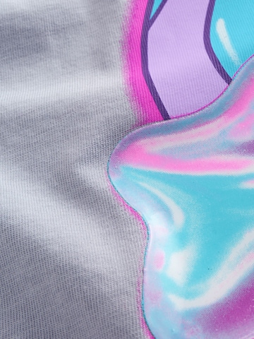 Next Shirt 'Lilo & Stitch' in Grey