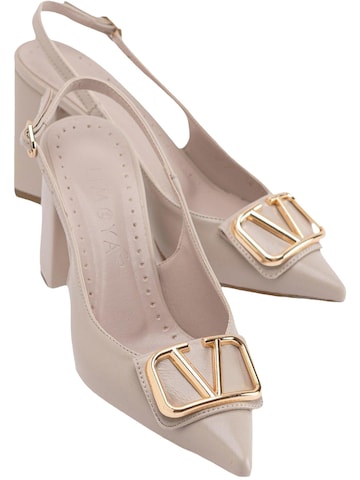 Limoya Slingpumps 'Rosmarin'‌‌‌‌‌‌ in Beige