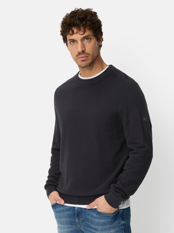 CAMEL ACTIVE Sweater in Black: front
