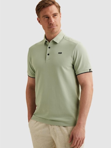 Maglietta 'Polo shirt in piqué blend' di VANGUARD in verde