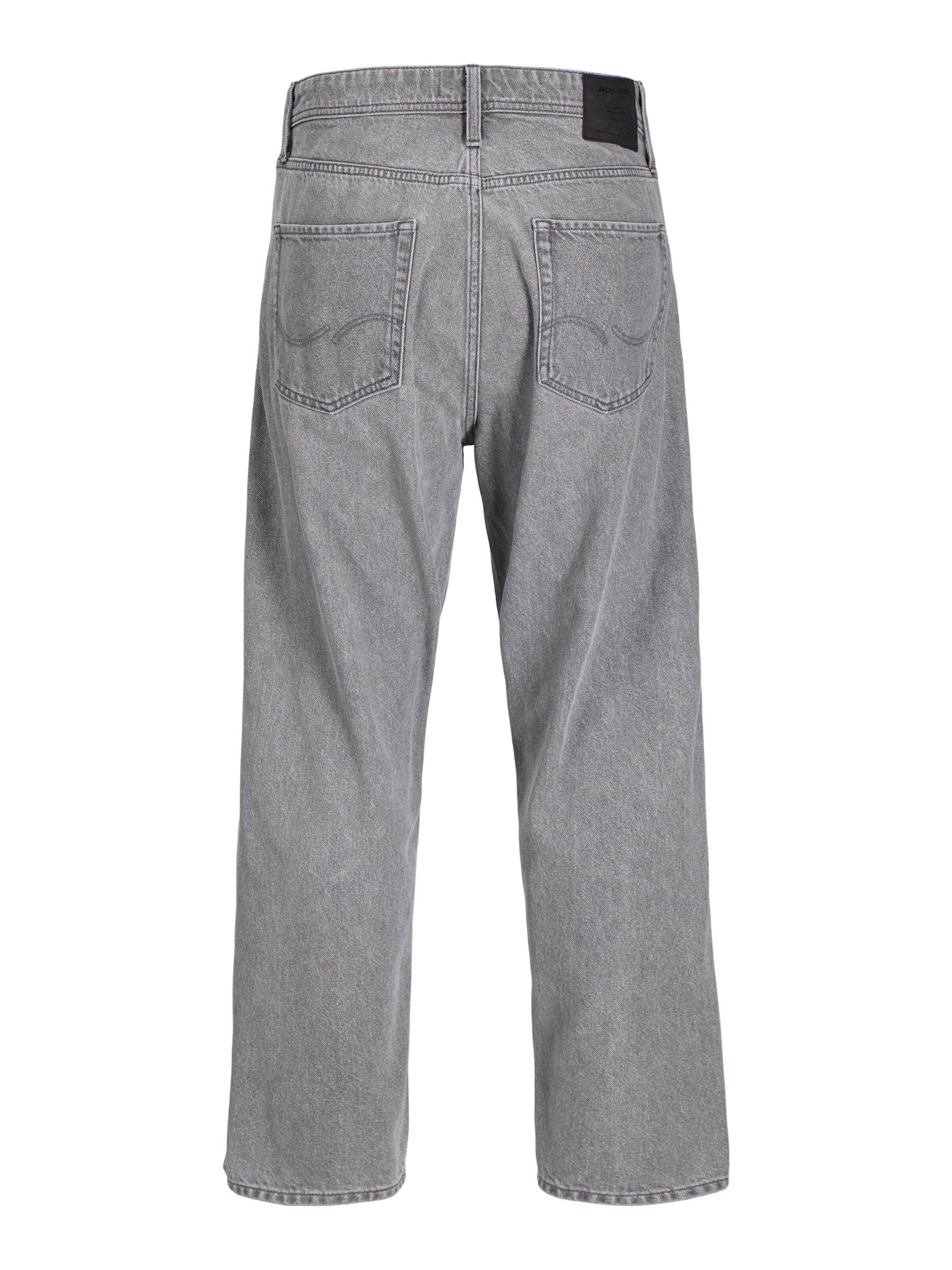 Wide Leg Jean 'JJIEddie JJOriginal' JACK & JONES en gris