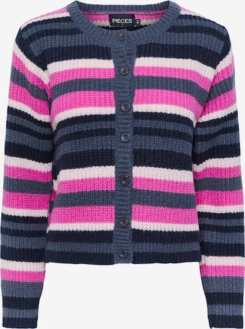 PIECES Knit Cardigan 'CALIFA' in Mixed colors: front