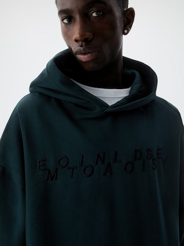 Sweat-shirt Pull&Bear en vert