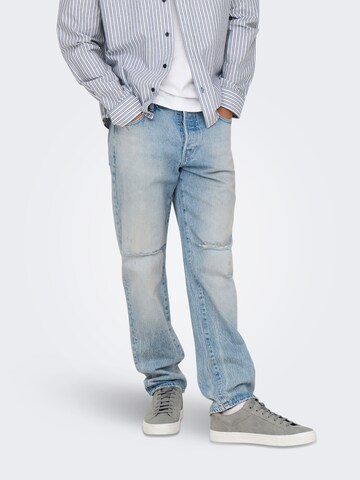 Only & Sons Regular Jeans 'ONSEDGE 2340 TAI' in Blue: front