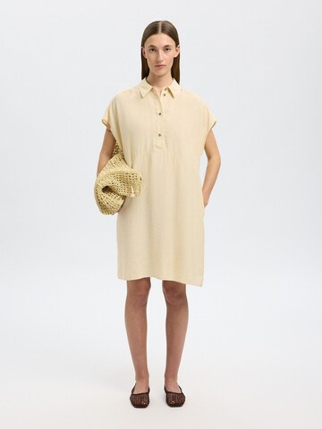 SELECTED Blousejurk in Beige