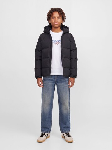 Tricou 'JJJade' de la Jack & Jones Junior pe albastru