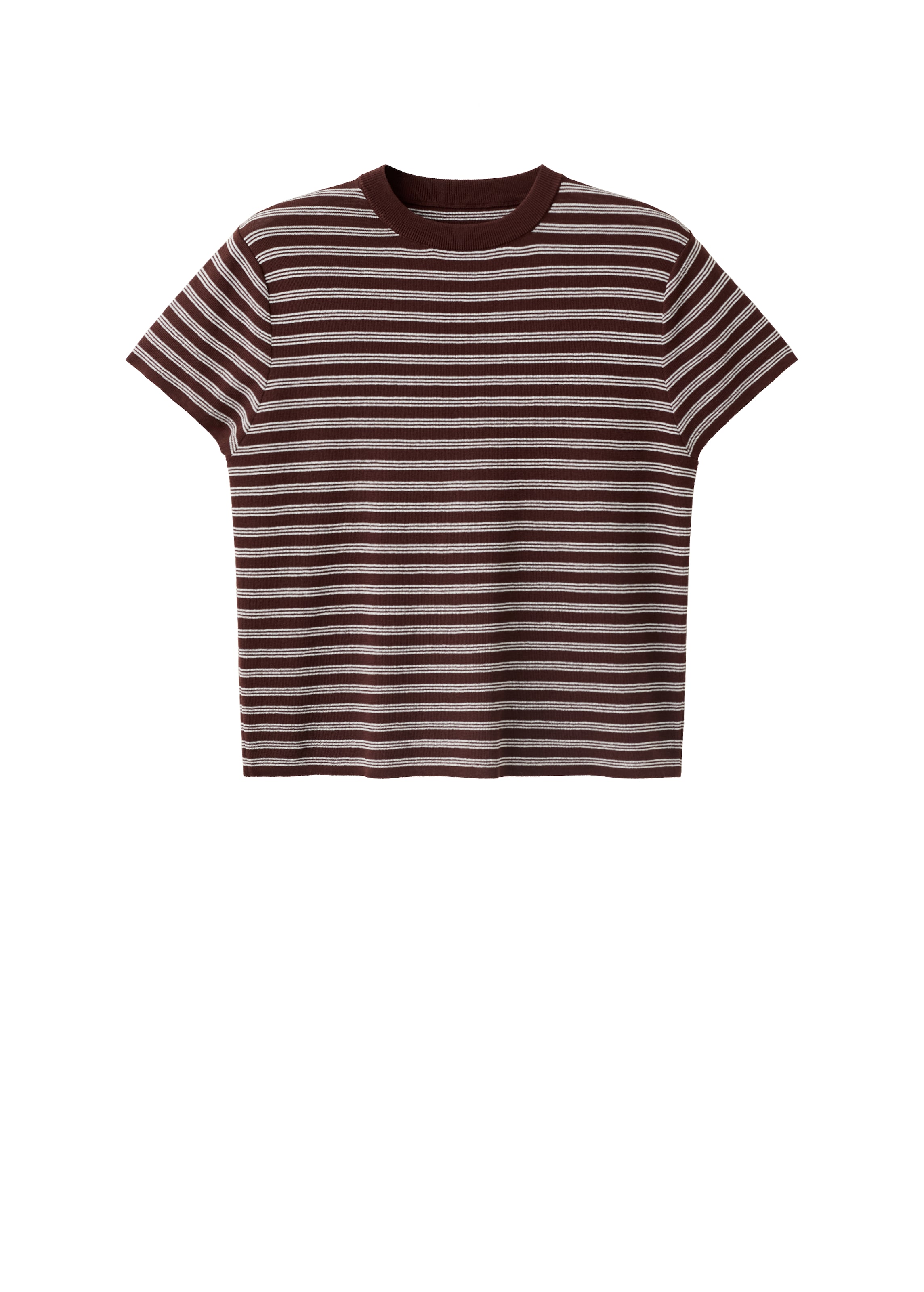 Pullover 'VACA' in XS MANGO di colore marrone / bianco, Visualizzazione prodotti
