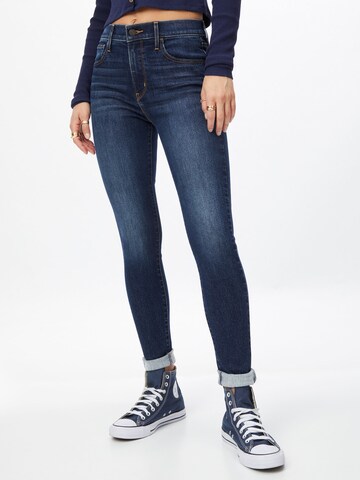 LEVI'S ® Skinny Džínsy '720™ High Rise Super Skinny' - Modrá: predná strana