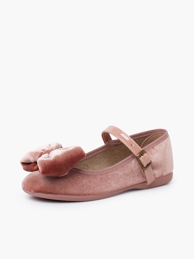 Pisamonas Ballerines en rose pastel, Vue avec produit