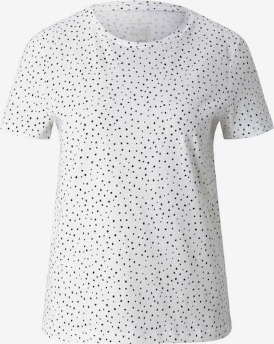 TOM TAILOR Tričko - černá / offwhite, Produkt