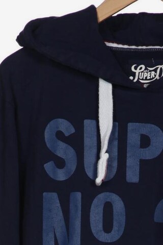 Superdry Sweatshirt & Zip-Up Hoodie in XXL in Blue