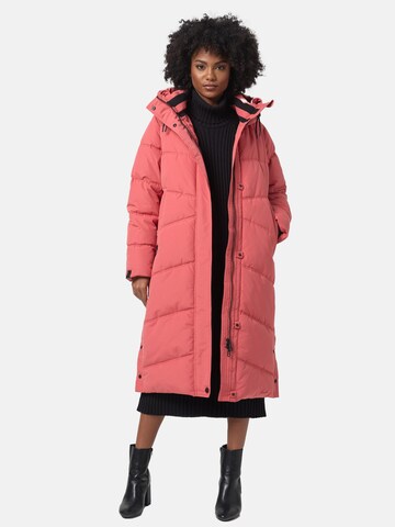 NAVAHOO Χειμερινό παλτό 'Kuschelmausi' σε ροζ