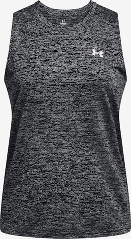 UNDER ARMOUR Sports Top in Grey: front