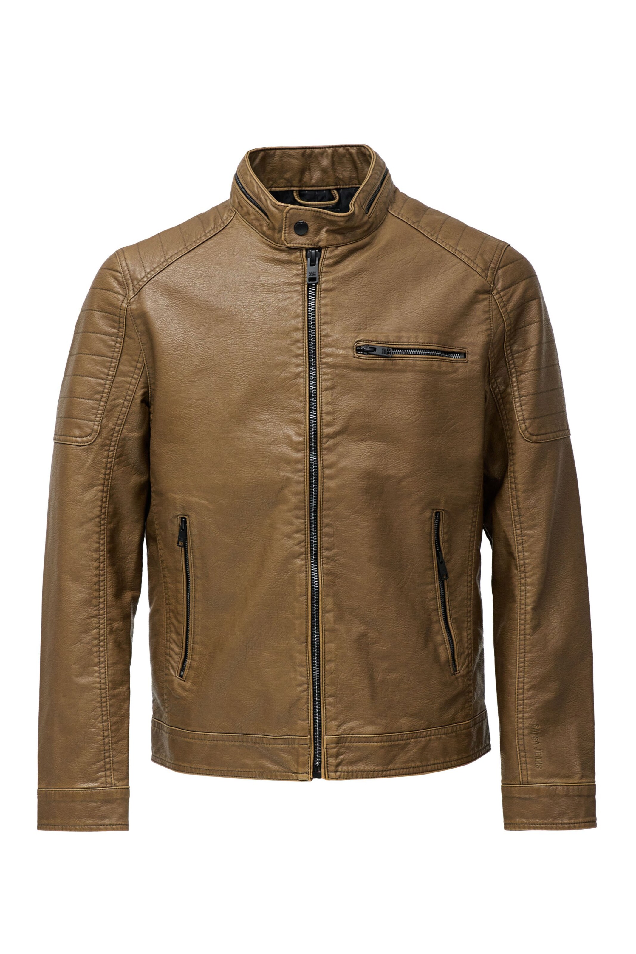 Salsa Jeans Between-season jacket in Brown: front