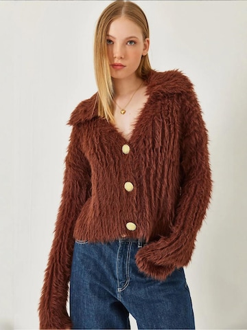 Giacchetta di Bianco Lucci in marrone