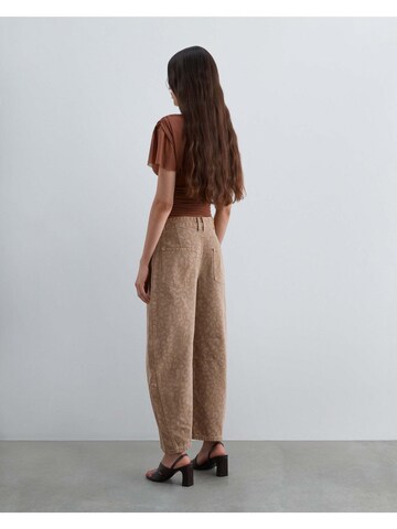 Scalpers Loosefit Τζιν σε μπεζ: πίσω