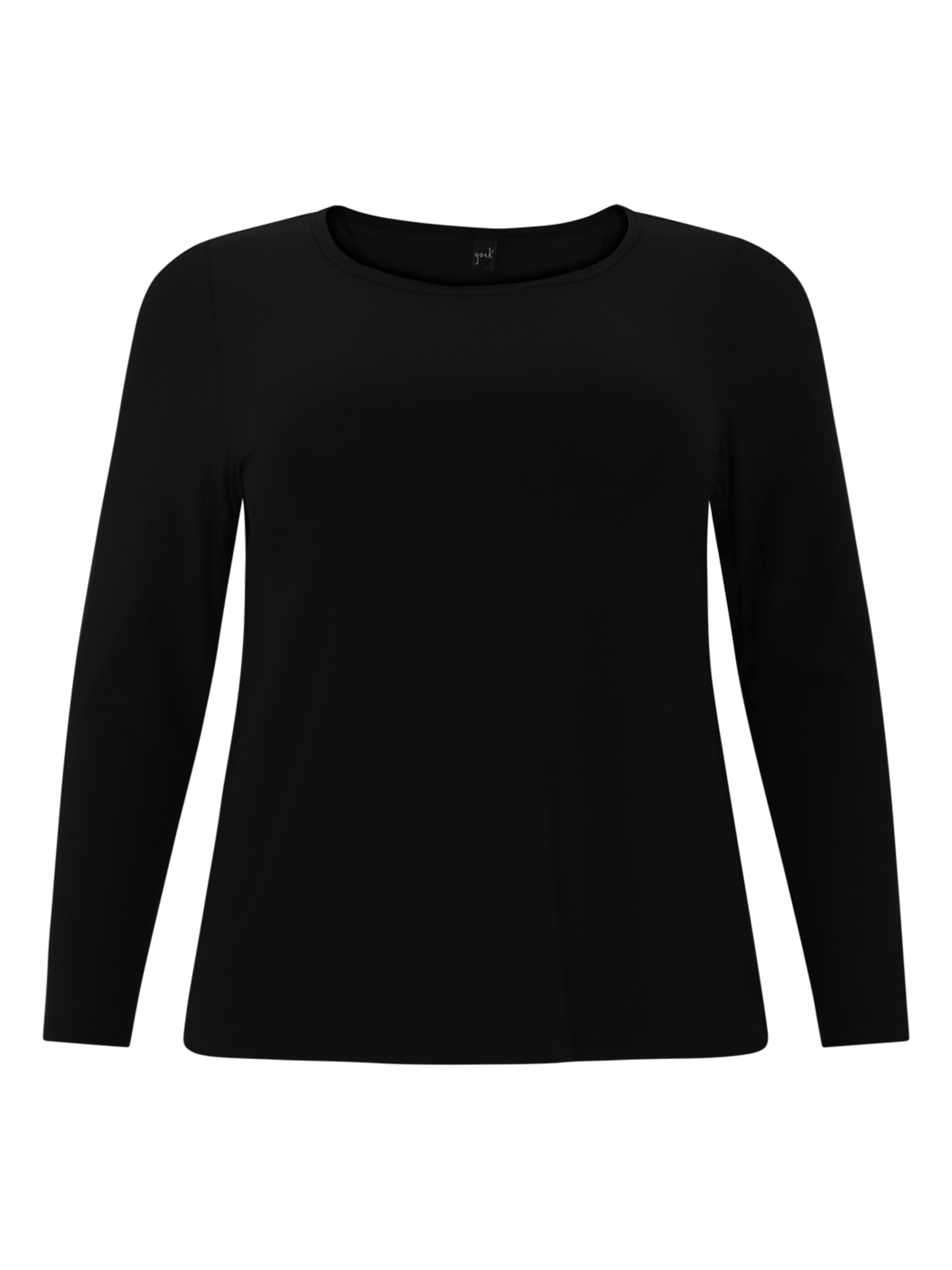 YOEK Shirt in Black: front