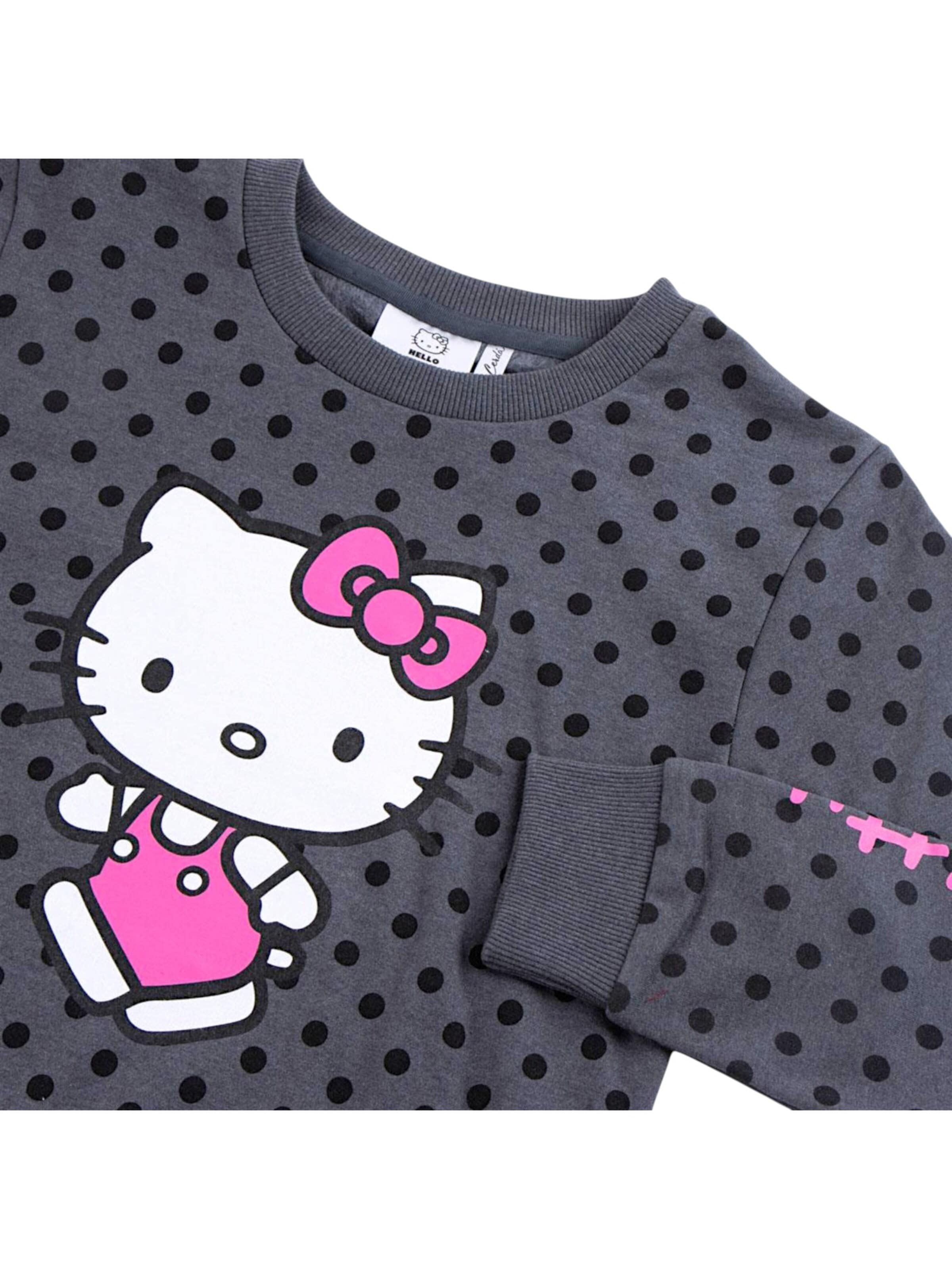 HELLO KITTY Sweatshirt in Grey