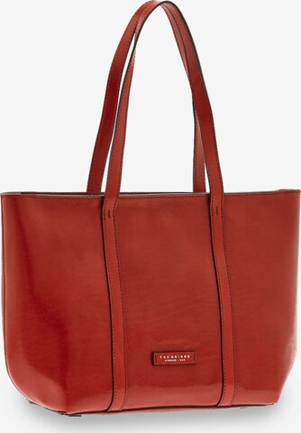 The Bridge Shoulder Bag in Red: front