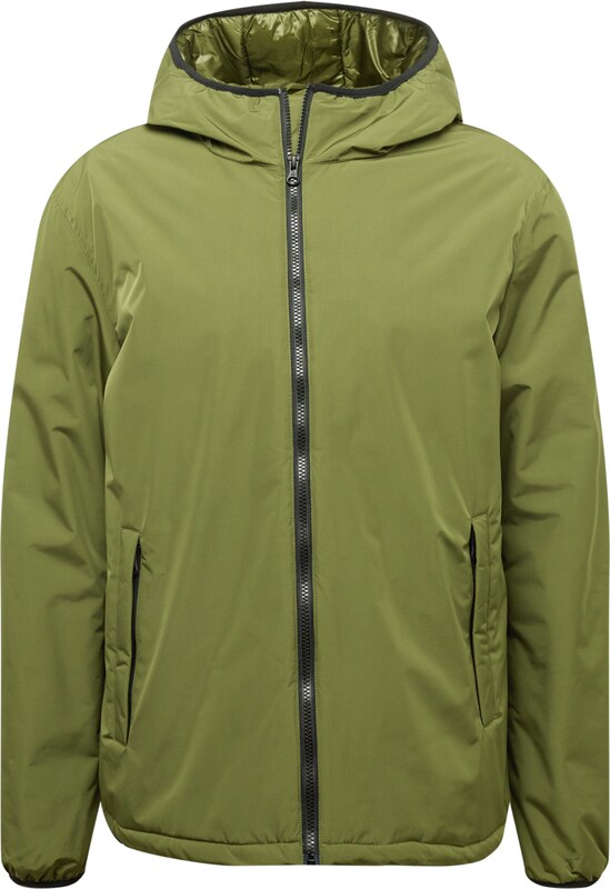 UNITED COLORS OF BENETTON Jacke in Oliv UNITED COLORS OF BENETTON Jacke in Oliv
